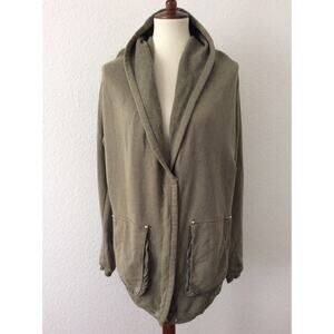 Aritzia Wilfred Free Cardigan Sweater Sweatshirt Rosseau Knit